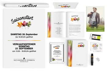 Foto vom Corporate Design - Plakat, Anschreiben, Gutschein, Prospekt & Social Media - Saisonstart F/S 2020 Modehaus Schwind's Erben Görlitz
