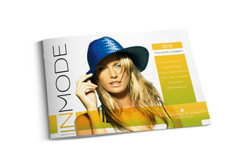 Foto vom Mode Magazin "GÖRLITZ IN MODE" vom Modehaus Schwind's Erben in Görlitz Frühjahr/Sommer 2012