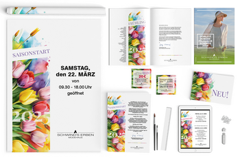 Foto vom Corporate Design - Plakat, Anschreiben, Gutschein, Prospekt, Social Media & Geschäftsaushang - Saisonstart F/S 2025 Modehaus Schwind's Erben Görlitz