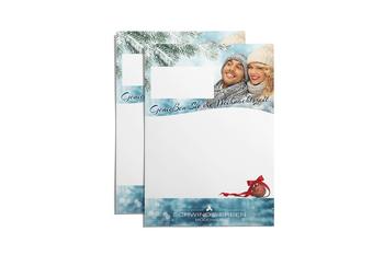 Foto vom Weihnachtsbriefpapier Görlitz Modehaus Schwind's Erben 2013