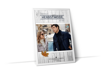 Foto vom Plakat Saisonstart Herbst/Winter im Modehaus Schwind's Erben Görlitz 2017