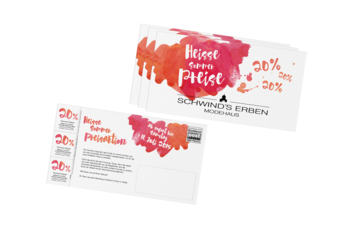 Werbepostkarte Görlitz Einladung SSV Schwind's Erben 2015