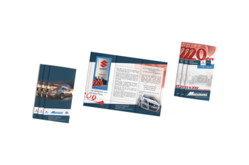 Flyer 6-seitig Görlitz Autohaus Maesmans Jubiläum