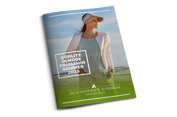 Foto vom Mode Magazin "GÖRLITZ IN MODE" vom Modehaus Schwind's Erben in Görlitz Frühjahr/Sommer 2025