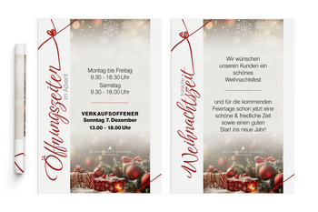 Foto vom Plakat Weihnachten im Modehaus Schwind's Erben Görlitz 2025