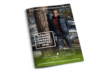 Foto vom Mode Magazin "GÖRLITZ IN MODE" vom Modehaus Schwind's Erben in Görlitz Herbst/Winter 2018