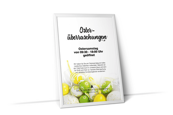 Foto vom Plakat Ostern Modehaus Schwind's Erben Görlitz 2017