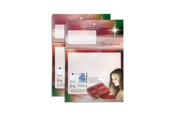 Foto vom Weihnachtsbriefpapier Görlitz Modehaus Schwind's Erben 2011