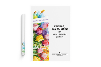 Foto vom Plakat Saisonstart Frühjahr/Sommer im Modehaus Schwind's Erben Görlitz 2025