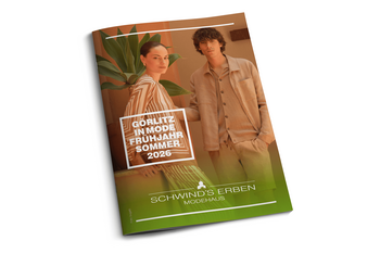 Foto vom Mode Magazin "GÖRLITZ IN MODE" vom Modehaus Schwind's Erben in Görlitz Frühjahr/Sommer 2026
