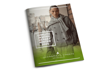 Foto vom Mode Magazin "GÖRLITZ IN MODE" vom Modehaus Schwind's Erben in Görlitz Herbst/Winter 2025